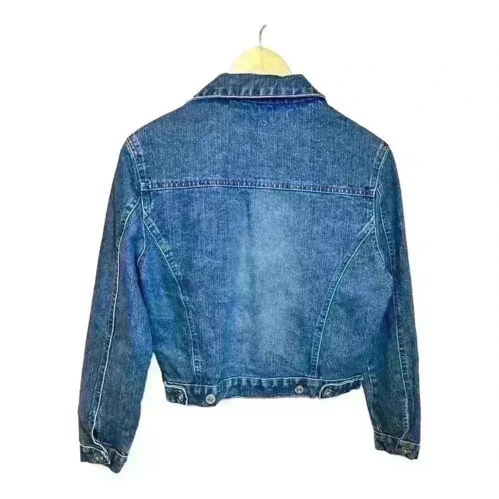 Cicily Paris vintage jeans denim jacket size M - Picture 3 of 3